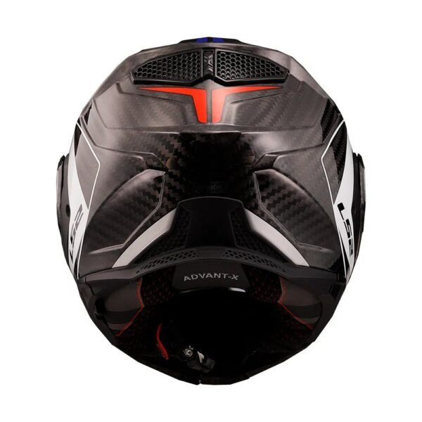 CAPACETE LS2 ADVANT X CARBON FUTURE PRETO - Imagem 3