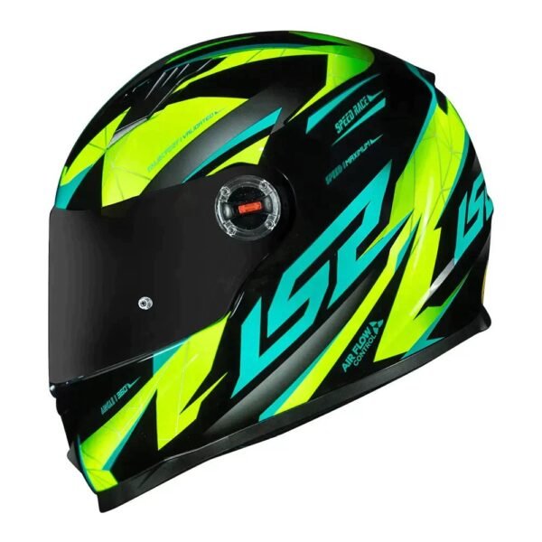 CAPACETE LS2 CLASSIC DRAZE VERDE - Imagem 2