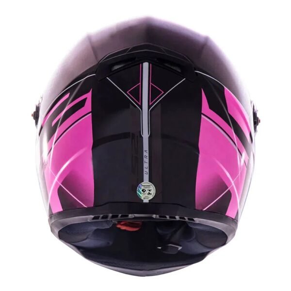 CAPACETE LS2 CLASSIC FF358 ULTRA ROSA - Imagem 3