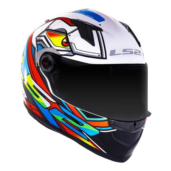 CAPACETE LS2 CLASSIC FF358 XDRON NEON - Imagem 2