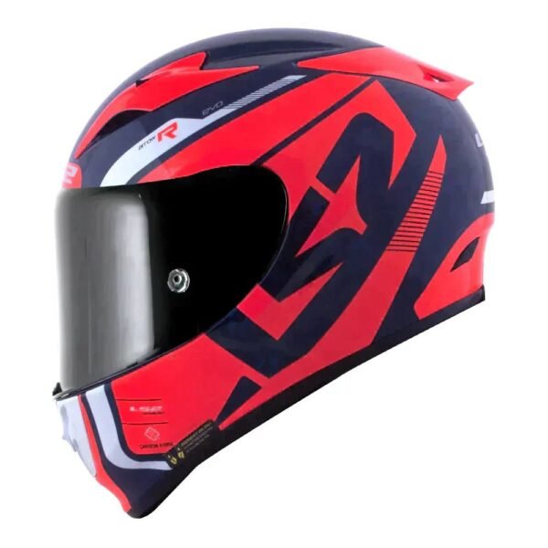 CAPACETE LS2 ARROW CARBON STING LARANJA - Imagem 2