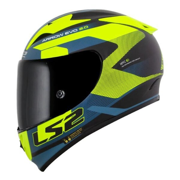 CAPACETE LS2 ARROW COMPETE AZUL - Imagem 2