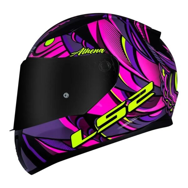 CAPACETE LS2 RAPID ATHENA ROXO - Imagem 2
