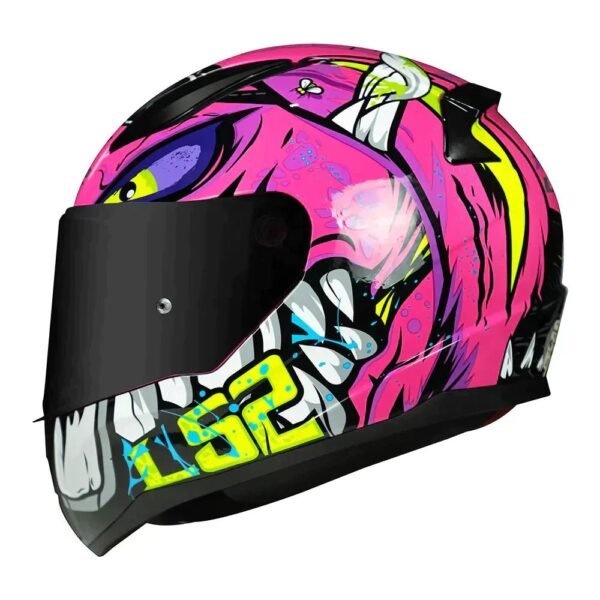 CAPACETE LS2 RAPID BADASS ROSA - Imagem 2