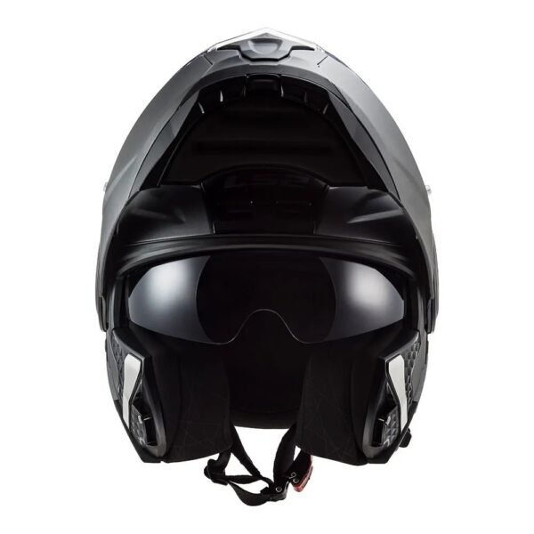 CAPACETE LS2 SCOPE MONOCOLOR CINZA FOSCO - Imagem 3