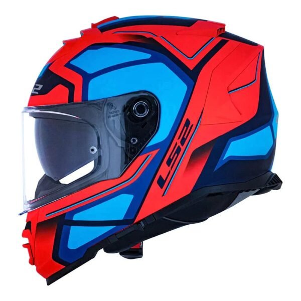 CAPACETE LS2 STORM FASTER LARANJA - Imagem 2