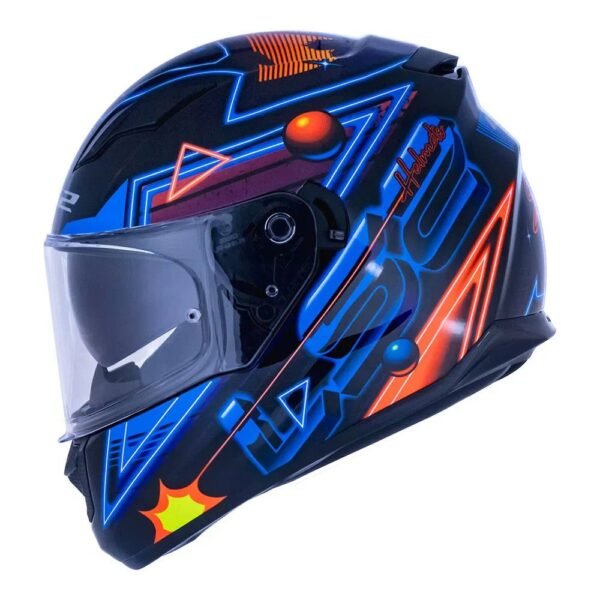 CAPACETE LS2 STREAM SYNTH AZUL - Imagem 2