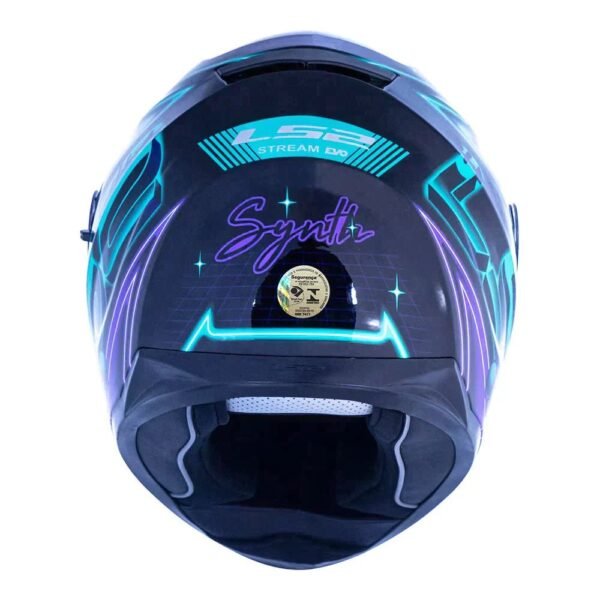 CAPACETE LS2 STREAM SYNTH VERDE - Imagem 3