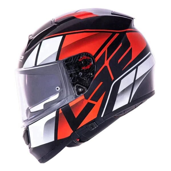 CAPACETE LS2 VECTOR FT2 KRIPTON PRETO - Imagem 2