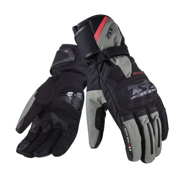 LUVA LS2 SNOW CINZA