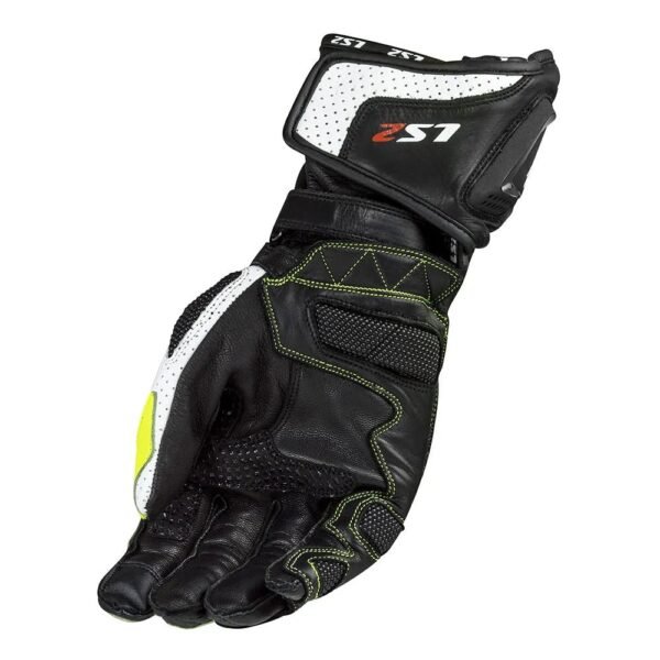 LUVA LS2 SWIFT RACING AMARELO - Imagem 3