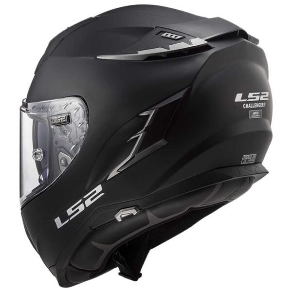 CAPACETE LS2 STREAM II MONOCOLOR PRETO FOSCO - Imagem 5